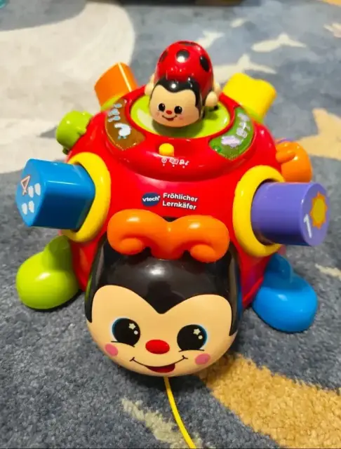 VTech Baby fröhlicher Lernkäfer Marienkäfer Formen Farben Zahlen