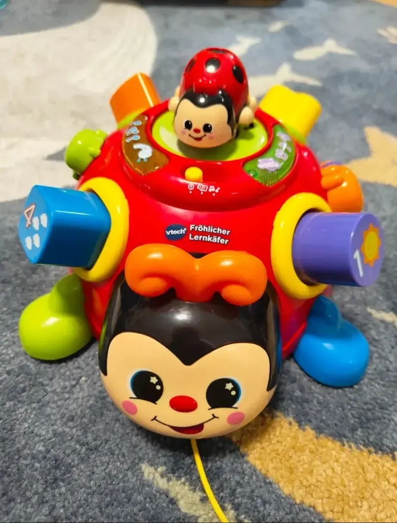 VTech Baby fröhlicher Lernkäfer Marienkäfer Formen Farben Zahlen