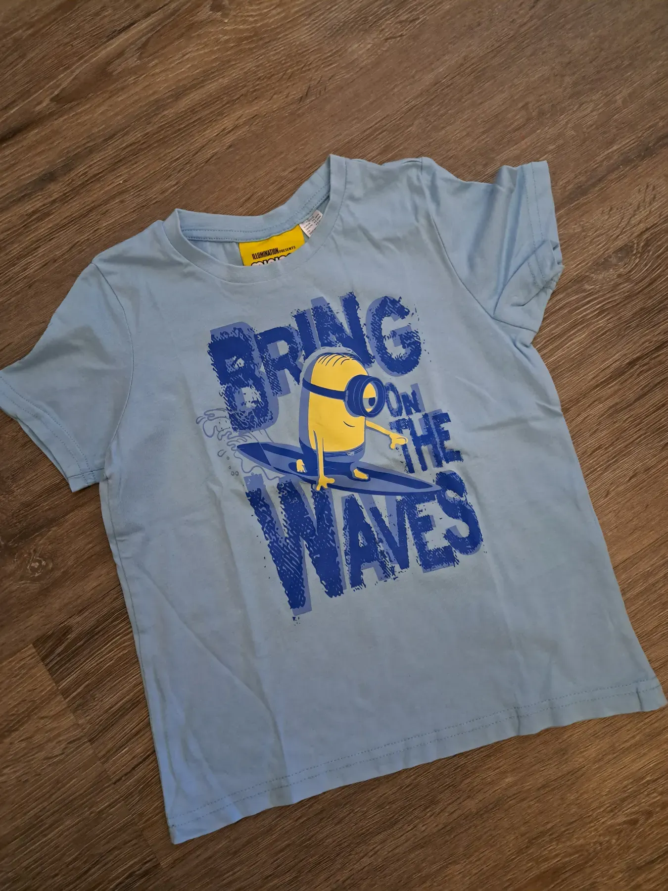 Minion T-shirt in 110/116