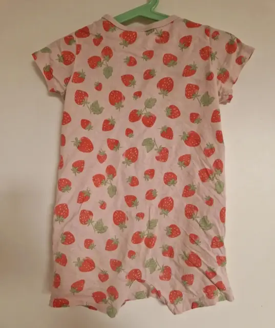 Sommer Strampler Kurzer Einteiler Erdbeere Strawberry
