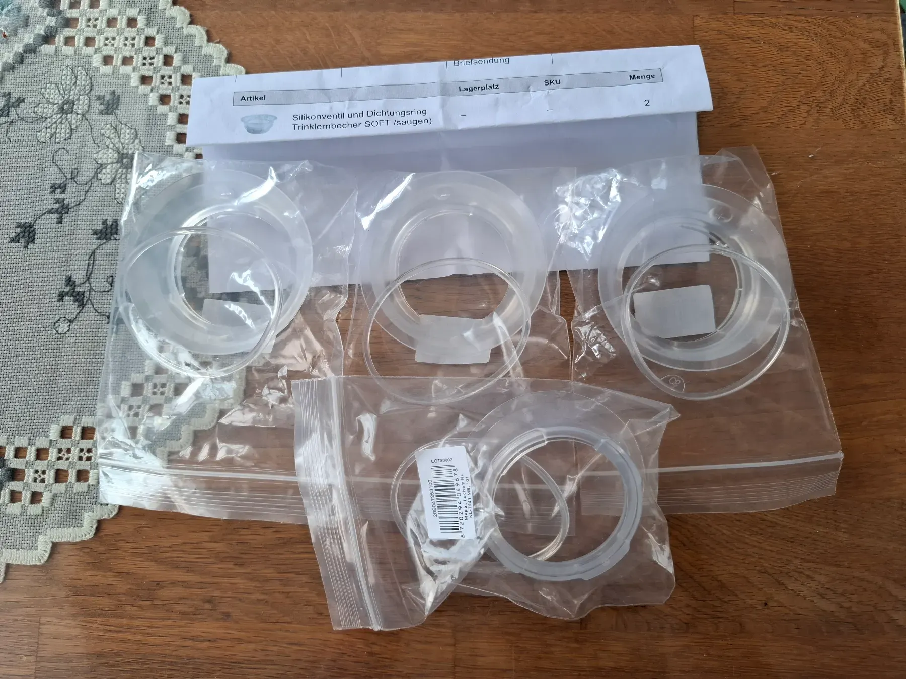 Ersatzventil Mepal 360 Trinklernbecher set
