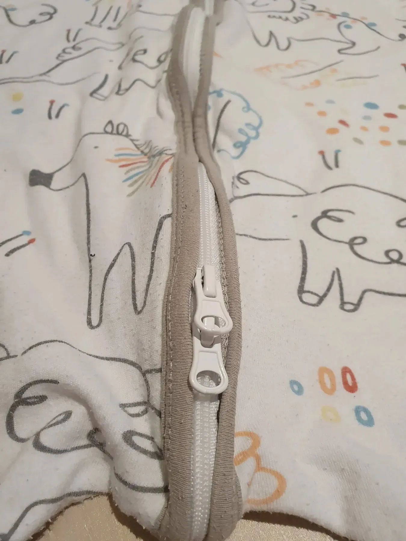 Schlafsack mit Füßen, 70cm, Chilsuessy, Sommerschlafsack