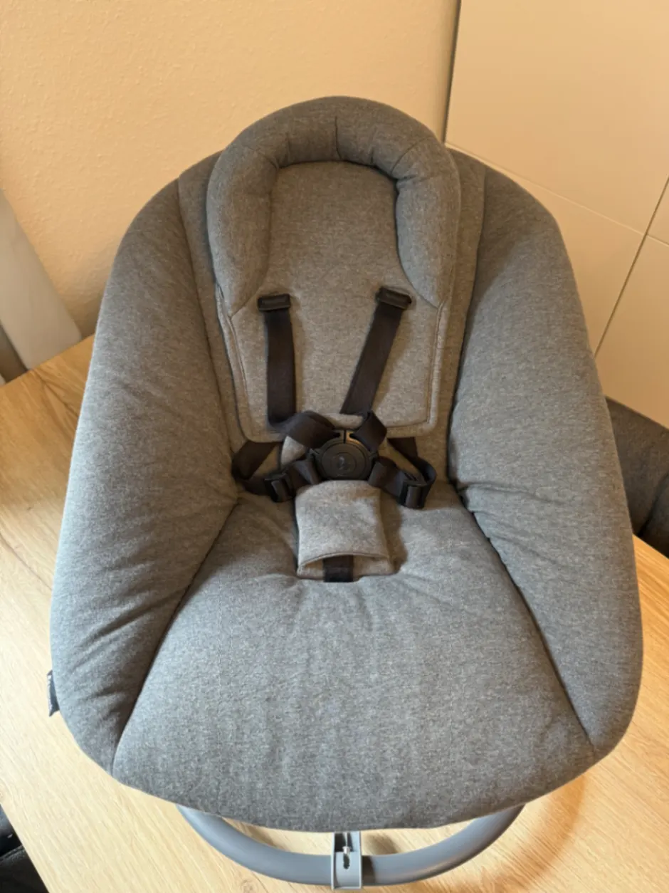 Hauck Alpha Bouncer Premium (Babywippe & Hochstuhlaufsatz)