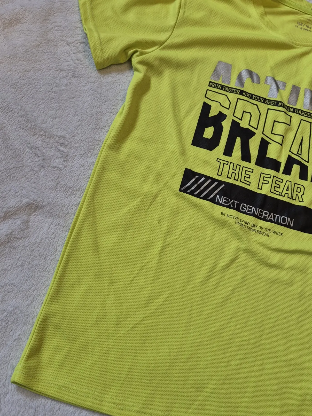 T-Shirt Sportshirt, Jungen, Kik, Größe 158/164
