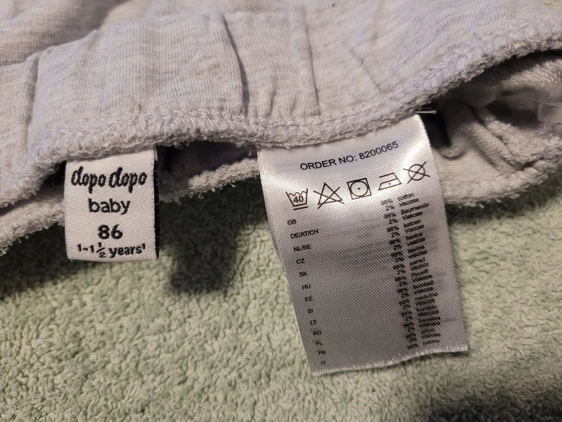 DopoDopo bequeme Stoffhose