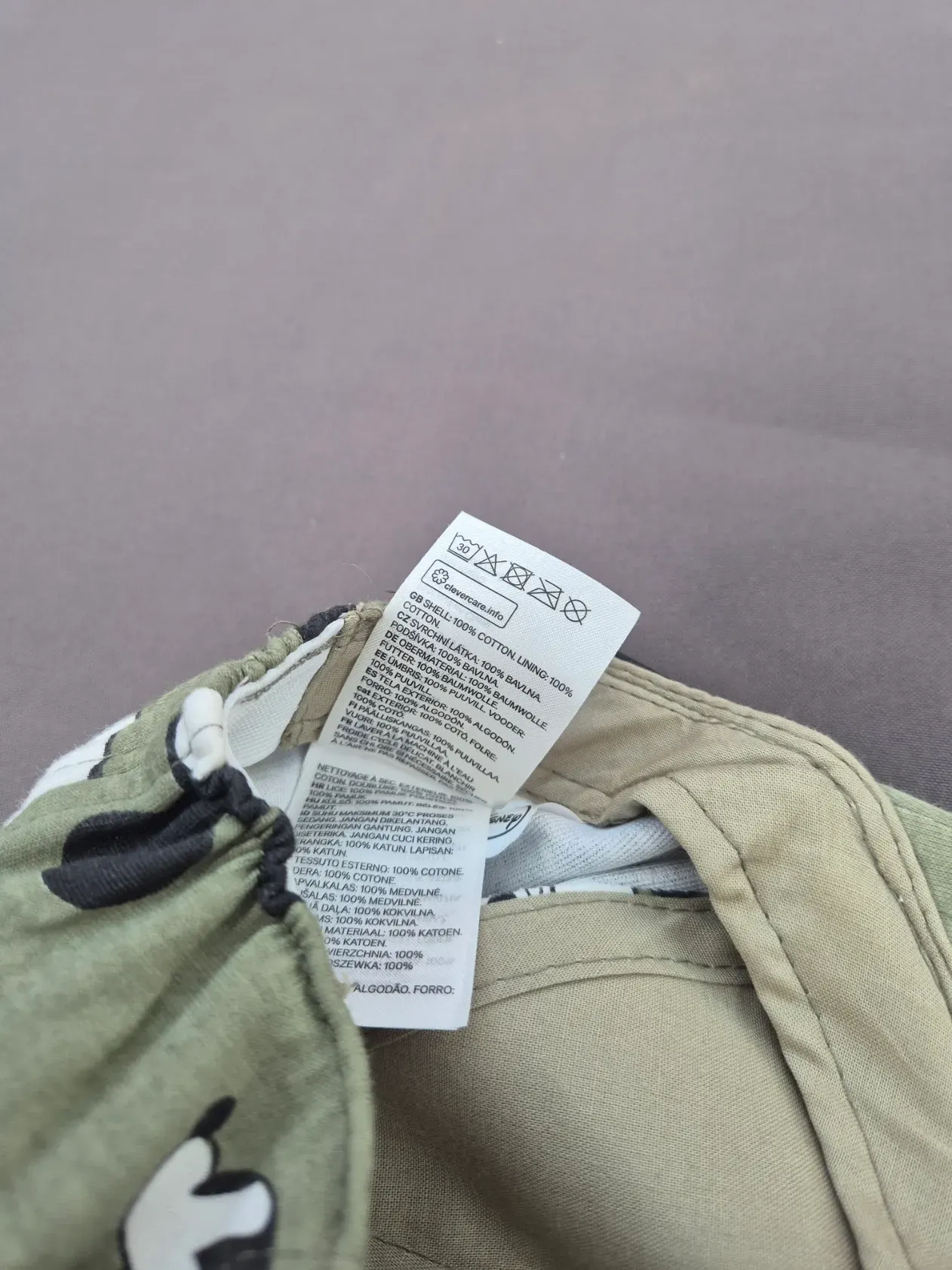 Mütze Cap Schildmütze "Micky Maus", Jungen, H&M, Größe 74