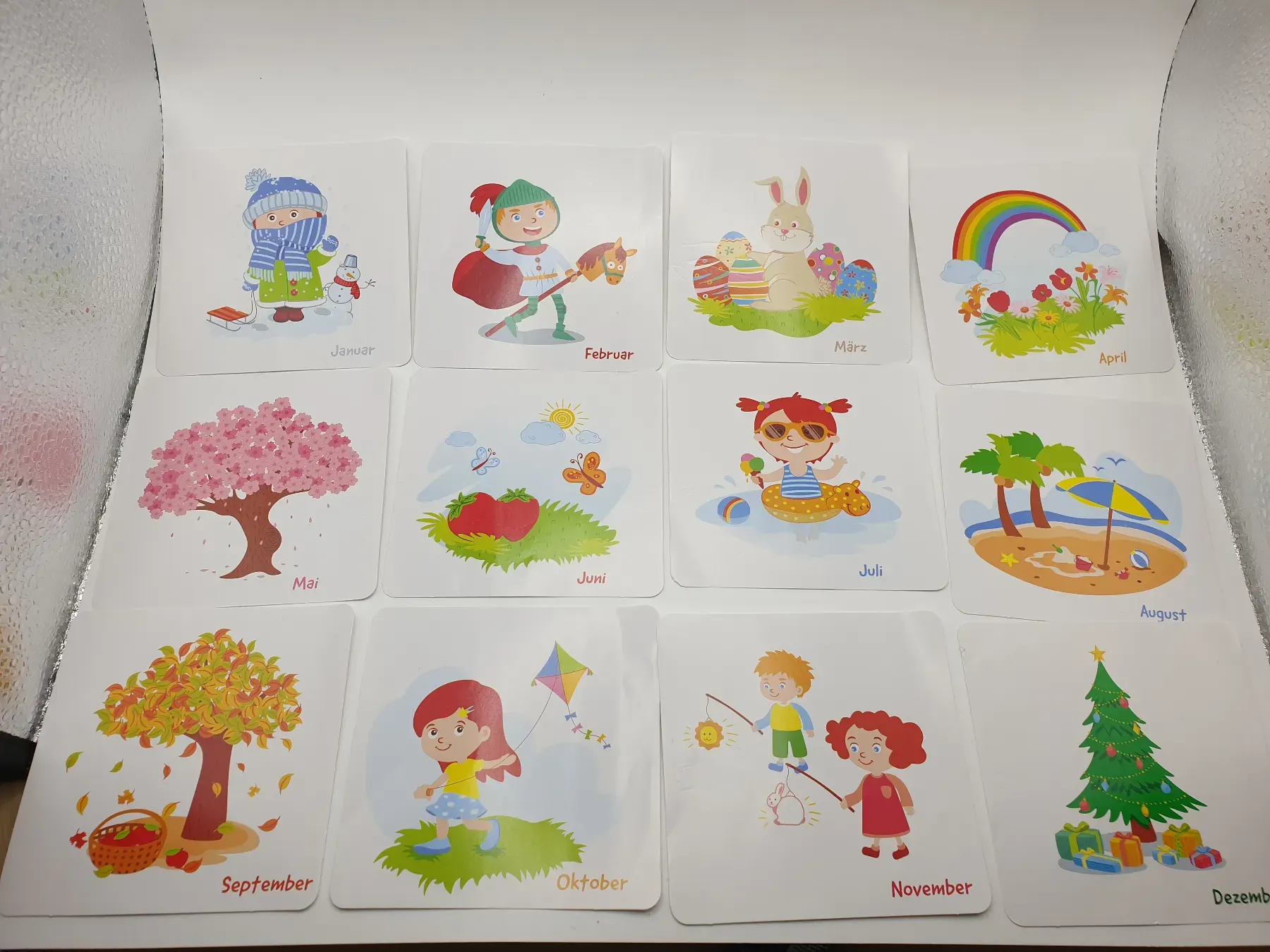 myToys Kalenderuhr aus Holz