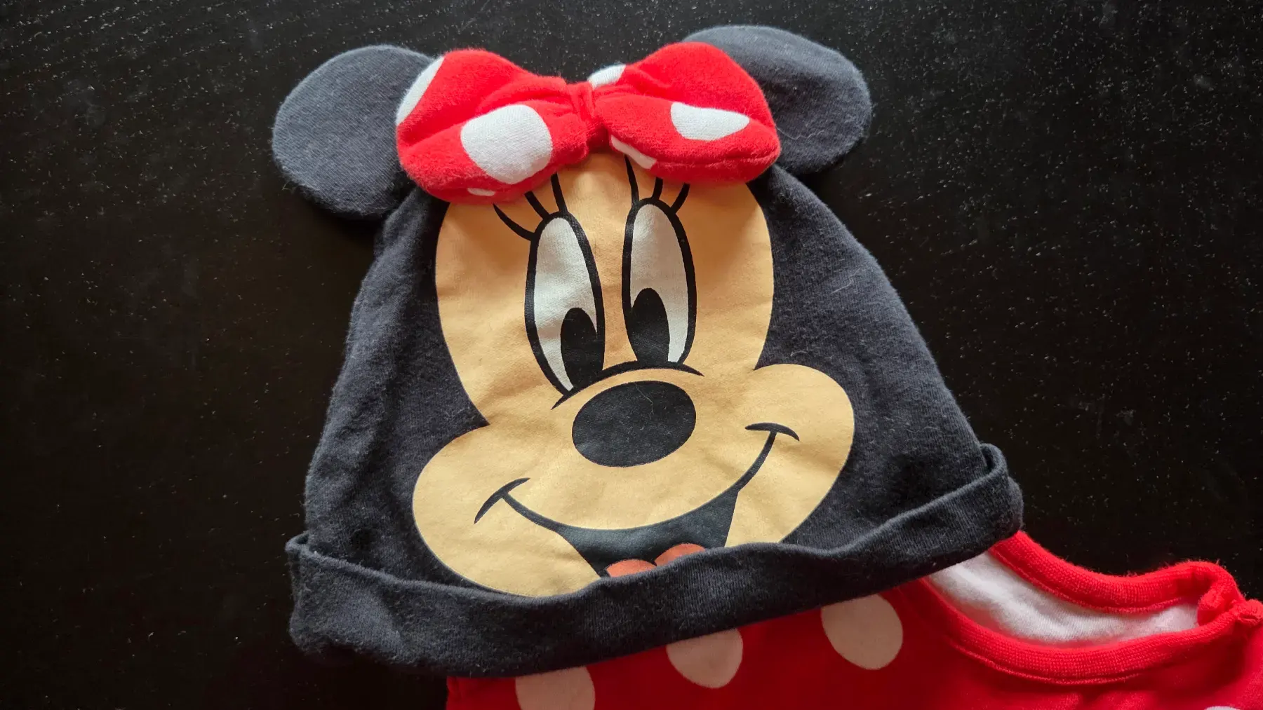 Süßes Minnie Maus Set (Kleid-Body & Mütze) 🎀