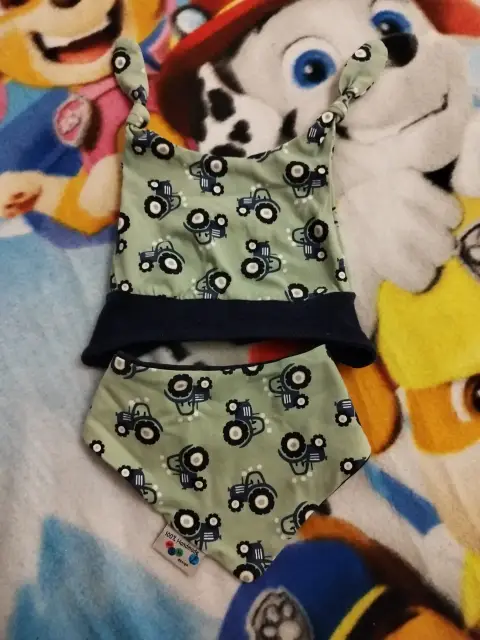 Handmade Mütze & Halstuch Größe 41/43